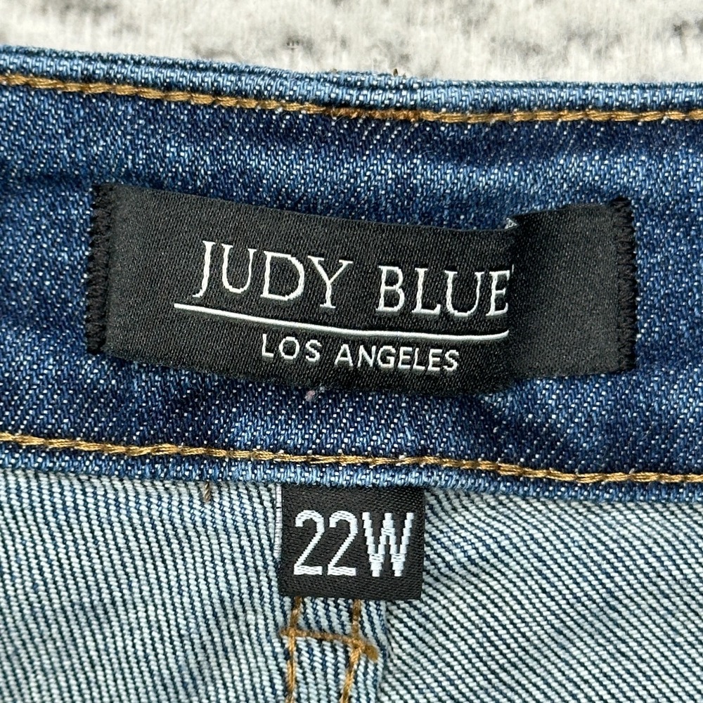 Judy Blue Jeans Size 22W (FITS 40x28) Denim Skinny Fit High Rise Stretch JB88365 - Picture 3 of 11
